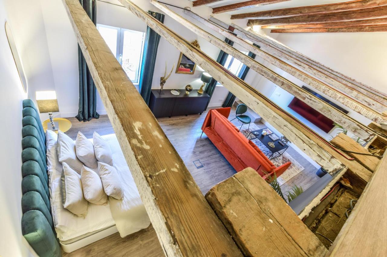 Апартаменты Gran Via Rustico -No Ascensor- Мадрид Экстерьер фото